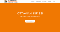 Desktop Screenshot of ottavianiinfissiriccione.com